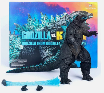 2021 Godzilla vs Kong Action Figure Collectable Godzilla PVC Monster Arts Toys-image