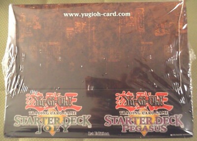 YU-GI-OH JOEY, PEGASUS ENGLISH 1ST EDITION 10 DECKS 5 EACH FACTORY SEALED BOX-image