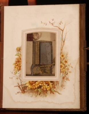 c1880 Cartes-de-Visite VICTORIAN Photograph MUSIC BOX-image