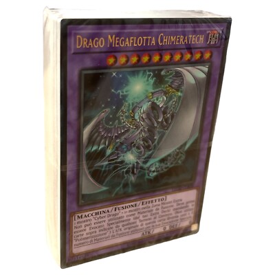 Yu Gi Oh Deck Cyber Dragon Chimeratech Machine Sealed ITA Lot Yugioh-image