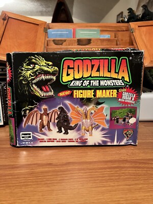 1995 Trendmasters Godzilla Figure Maker Kit Complete-image