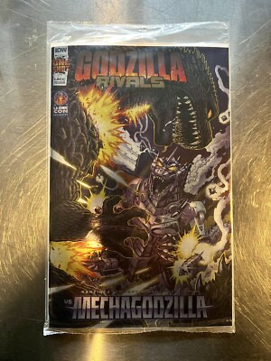 Godzilla Rivals vs. Mechagodzilla, IDW LACC, LA Comic Con 2023, Exclusive NM-image