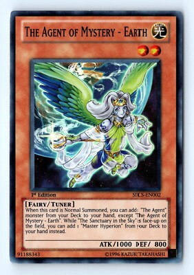 Yu-Gi-Uh The Agent of Mystery Earth SDLS-EN002 Structure Deck Lost Sanctuary LP-image