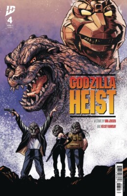 Godzilla Heist #4 CVR B Tunica Movie 6/4 IDW Publishing-image