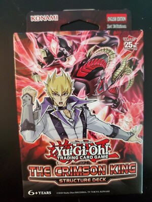 Yu-Gi-Oh! The Crimson King Structure Deck English 1stEdition - New Sealed-image