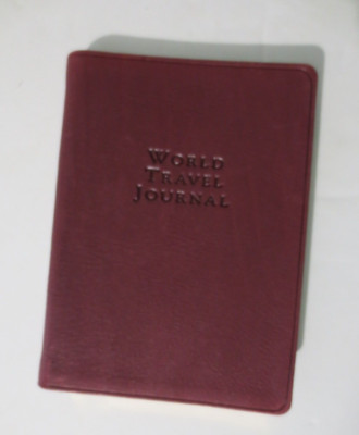 MARK & GRAHAM - Leather Bound WORLD TRAVEL Journal - 320 Pages - 6