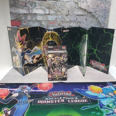 2020 Yu-Gi-Oh CCG Dark World Structure Deck Cards & Playing Card Mats-image