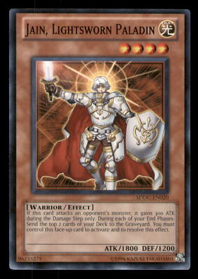 Yugioh Jain, Lightsworn Paladin #SDDC-EN020 Structure Deck: Dragons Collide LP-image