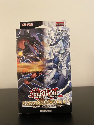 YuGiOh Dragons Collide Structure Deck - Unlimited - Sealed/Unopened-image