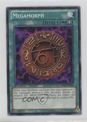 2014 Yu-Gi-Oh! Cyber Dragon Revolution Structure Deck 1st Edition Megamorph 0rq9-image