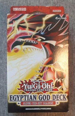 Egyptian God Deck: Slifer The Sky Dragon - 1st Edition Yugioh Sealed-image