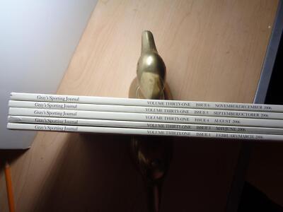5 volume 2006 GRAY'S SPORTING JOURNAL magazine #1,3,4,5,6 hunting fishing-image