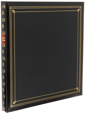 300-Pocket Post Bound Leatherette Cover Photo Album for 3.5 by 5.25-Inch Prin...-image