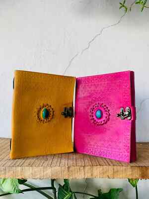 Goat Handmade Leather Journal beautiful Eye Journal Special Offer-image