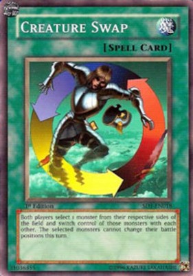 Creature Swap SD1 - SD1-EN018 - Common - 1st Edition Near Mint Structure Deck 1:-image