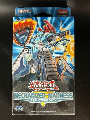 Yu-Gi-Oh! Mechanized Madness Structure Deck - Hanger - 1st Edition - Sealed-image