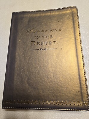 Streams In The Desert Daily Devotional Journal Leatherbound Zondervan Barbour-image