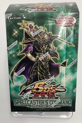 YU-GI-OH! NEW! 5Ds SPELLCASTER’S COMMAND STRUCTURE DECK 1ST/ENGLISH EDITIONS-image