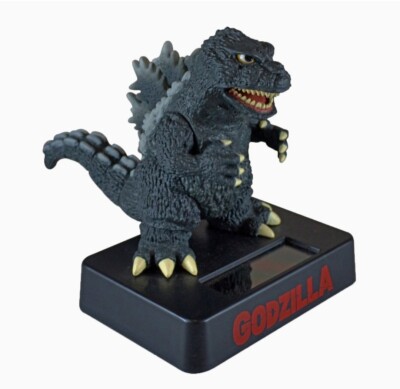 New Folcart Godzilla Mascot Action Figure Solar Power Motion Non Functioning-image