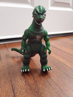 Vintage 1985 Godzilla Toho Co. Imperial Toy 6” Action Figure Monster Creature-image