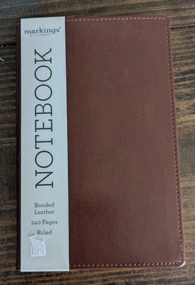 Markings by C.R. Gibson Bonded Leather Medium Bound Journal, 5