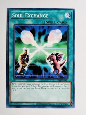 2013 Yu-Gi-Oh Structure Deck Saga of Blue-Eyes White Dragon 1st 30 Soul Exchange-image