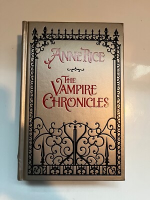 THE VAMPIRE CHRONICLES by Anne Rice Barnes & Noble Leather Bound Hardcover NEW-image