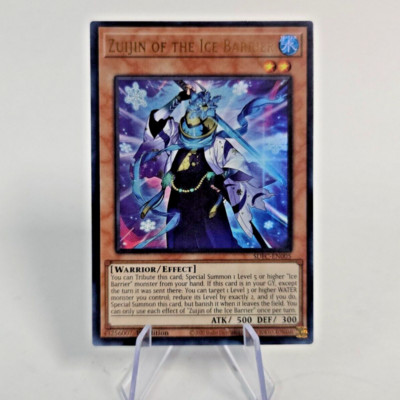 YuGiOh! Zuijin of the Ice Barrier (SDFC-EN005) 1st Ed Ultra Rare (NEAR MINT)-image