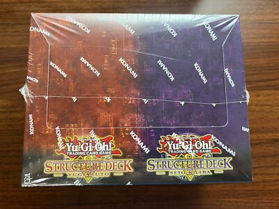 Structure Deck Yugi Moto Set Kaiba Display Case Sealed 1st Edition-image