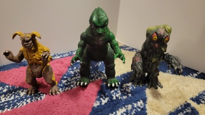 Lot Of 3 Godzilla Action Figure TOHO Playmates Imperial-image