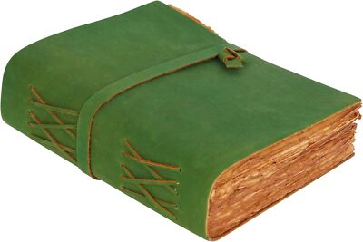 Vintage Leather Bound Journal for Men & Women - 10