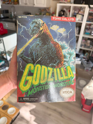 MIB NECA Godzilla NES video game Toy Action Figure color 1989 Unopened-image