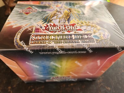 YuGiOh STRUCTURE DECK: LEGEND OF THE CRYSTAL BEASTS English Sealed Display Box-image