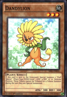 Emperor of Darkness - Structure Deck Dandylion 2016 SR01-EN018 YuGiOh TCG Card-image