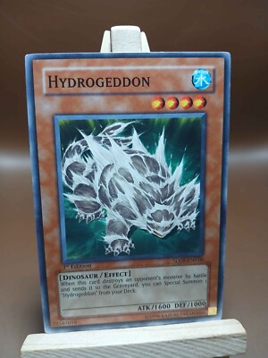 MP Hydrogeddon [1st Edition] SD09-EN010 YuGiOh Structure Deck: Dinosaur's Rage-image