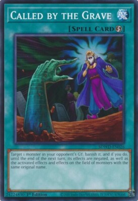 Yugioh! Called by the Grave x3  SDWD-EN026 Structure Deck-image