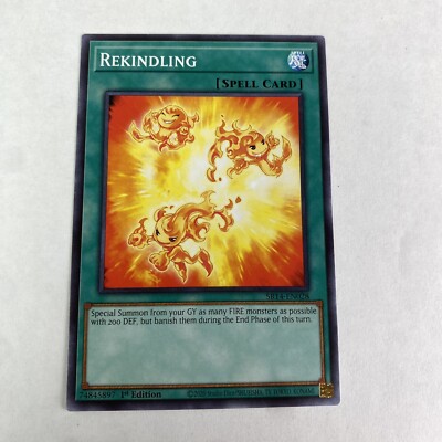 yugioh Rekindling SR14-EN028 Fire Kings Structure Deck 1st Edition Common-image