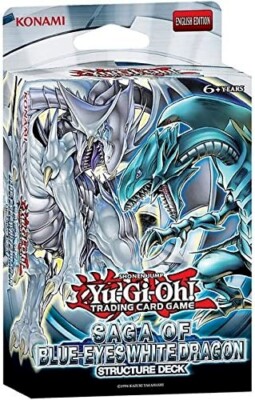 Yu-Gi-Oh Saga of Blue-Eyes White Dragon Structure Deck UNLIMITED Factory Sealed-image