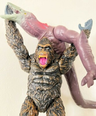 KONG vs SKULL CRAWLER Action Figure set lot monsters Island king GODZILLA v toy-image