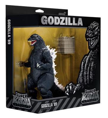 Super7 Toho Deluxe Super Kaiju Godzilla '89 Action Figure Toy New with Tag-image