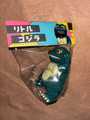 Little Godzilla Black Dragon Kobo Soft Vinyl SOFVI Figure One Fest 2025 Winter W-image