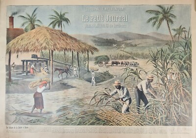 THE JOURNAL. LE PETIT JOURNAL. LA CANNE TO SUCRE. H. MEYER. V. MICHEL. CIRCA 190-image