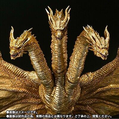 BANDAI  S.H. MonsterArts GODZILLA King Ghidorah 2019 Special Color Ver Figure-image
