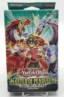 Yu-Gi-Oh TCG Yugioh MASTER OF PENDULUM Structure Deck 1st English Edition Sealed-image