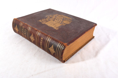 Oakland Country (Michigan) Portrait and Biographical Album, 1891 Leather Bound-image