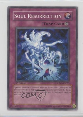 2009 Yu-Gi-Oh! Warriors' Strike Structure Deck 1st Edition Soul Resurrection 0b5-image