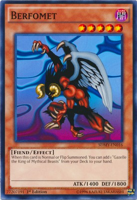 Berfomet - SDMY-EN016 - Common - 1st Edition - Moderately Played-image