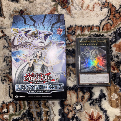 Yugioh Blue Eyes White Destiny Structure Deck Sealed Open Box Rare-image