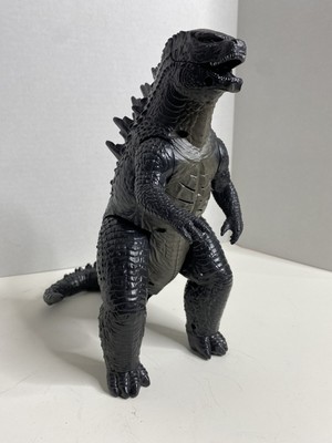Godzilla Figure 2014 BANDAI 10” DX Dark Grey (Not Working) Cool Godzilla Figure-image