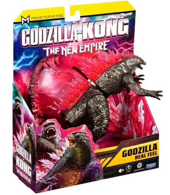 Godzilla X Kong The New Empire Godzilla Real Feel Action Figure New In Hand-image